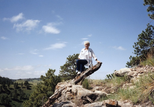 Great Grandma looking towards Battle Mountain 14